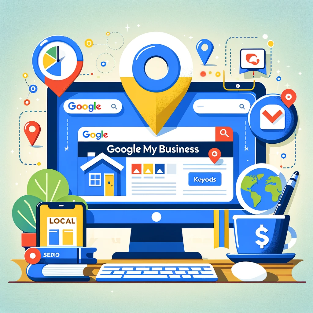 google my business local seo optimisation links